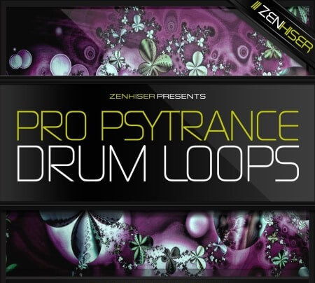 Zenhiser Pro Psytrance Drum Loops WAV